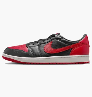 Кроссовки мужские Air Jordan 1 Retro Low Og Banned 2026 Black/Red IW6276-001