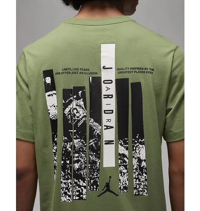 Футболка мужская Air Jordan T-Shirt Brand Green FD7025-340
