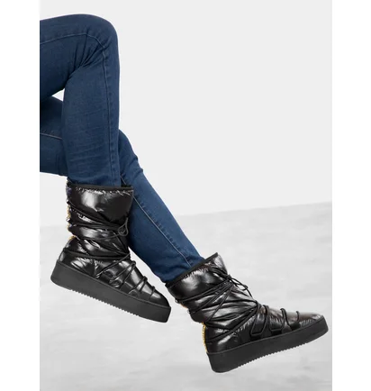 Ботинки женские Napapijri River Boot Black NP0A4FBO0411