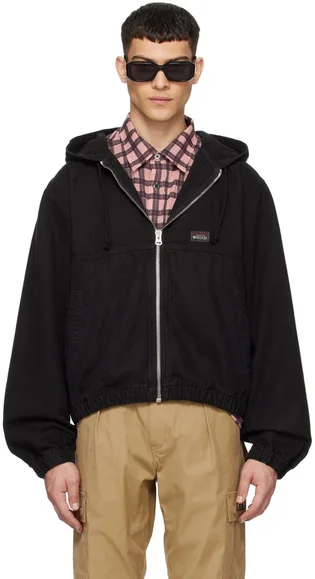 Толстовка унісекс Stussy Work Jacket Unlined Canvas Black 115757-0001
