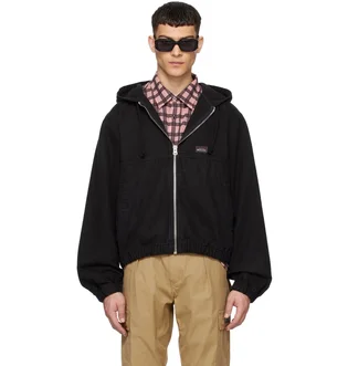 Толстовка унісекс Stussy Work Jacket Unlined Canvas Black 115757-0001