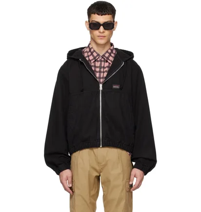Толстовка унисекс Stussy Work Jacket Unlined Canvas Black 115757-0001