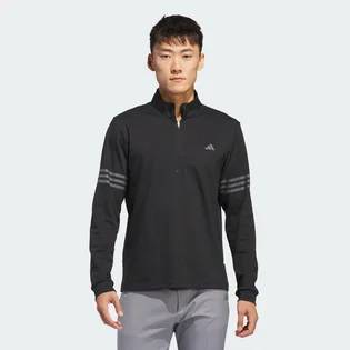 Кофта мужская Adidas 3-Stripes Half-Zip Performance Black IS7132