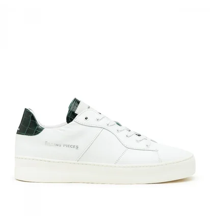 Кроссовки унисекс Filling Pieces Low Plain Court White 422272720200