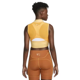 Топ жіночий Nike Df Air Crop Tank Yellow DX0284-795