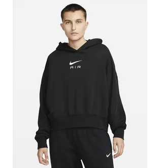 Худи женское Nike Air Fleece Hoodie Black Dq6915-010