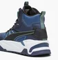 Кроссовки мужские Puma Trinity Mid Hybrid Blue 393985-01