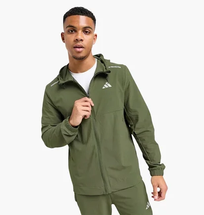 Куртка мужская Adidas Tech Woven Full Zip Jacket Olive JY0549