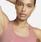 Топ женский Nike Swoosh Medium Support Pink FB4124-618