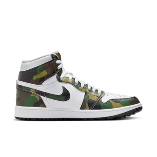 Кросівки чоловічі Air Jordan 1 High Golf White/Olive DQ0660-300