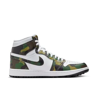 Кросівки чоловічі Air Jordan 1 High Golf White/Olive DQ0660-300