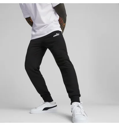 Спортивный костюм мужской Puma Essentials Logo Sweatpants & Hoodie Black 847228-01__586716-01