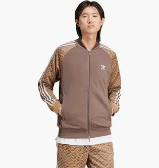 Олимпийка мужская Adidas Sstr Classic Mono Track Top Brown IS0255