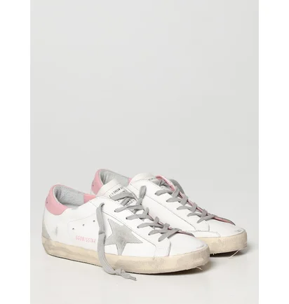 Кроссовки женские Golden Goose Super-Star Classic Distressed White GWF00102-F002569-10914
