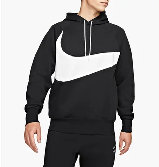 Худи мужское Nike M Nsw Swoosh Tch Flc Po Hd Black DD8222-010