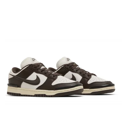 Кроссовки женские Nike Dunk Low Twist Brown/White DZ2794-003