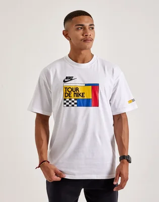 Футболка мужская Nike Tour De Nike Tee White HF7043-100
