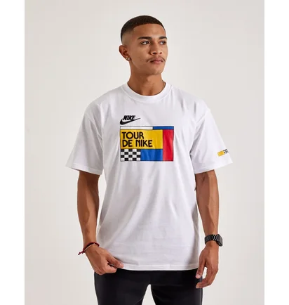 Футболка чоловіча Nike Tour De Nike Tee White HF7043-100