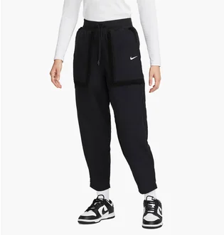Штаны женские Nike Sportswear Essential WomenS Woven High-Waisted Curve Pants Black DQ6809-010