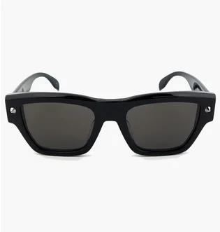 Сонцезахисні окуляри ALEXANDER MCQUEEN Grey/Black AM0409S-001-53