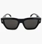 Солнцезащитные очки ALEXANDER MCQUEEN Grey/Black AM0409S-001-53