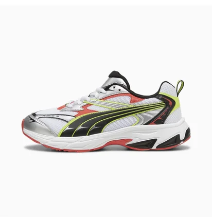 Кроссовки мужские Puma Morphic Sneakers White/Metallic 392724-11