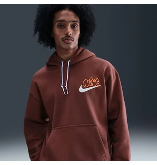 Худи мужское Nike Solo Swoosh Brown IH4293-218