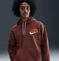 Худи мужское Nike Solo Swoosh Brown IH4293-218