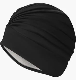 Шапочка для плавания женская Aqua Speed Turban Black 245-07