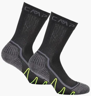 Шкарпетки чоловічі CMP Trekking Sock Poly Mid Grey (1 пара) 3I97277-U423