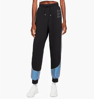 Штаны женские Nike W Nsw Gx Mr Flc Jggr Opal Black DD5129-010