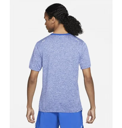 Футболка чоловіча Nike Rise 365 MenS Dri-Fit Short-Sleeve Running Top Light Blue CZ9184-482