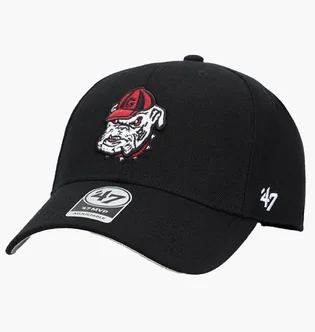 Кепка унісекс 47 Brand Georgia Bulldogs Black MVP1099WBV-BK