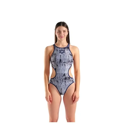 Купальник женский Arena One Lacquer One Piece Grey 010267-157