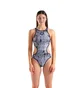 Купальник женский Arena One Lacquer One Piece Grey 010267-157