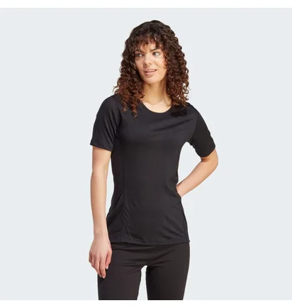 Футболка женская Adidas Xperior Merino 150 Baselayer Short Sleeve Black HZ8549