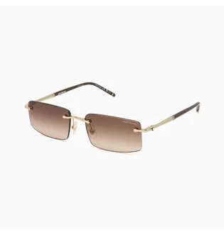 Солнцезащитные очки Mont Blanc Black/Brown MB0443S-008-56