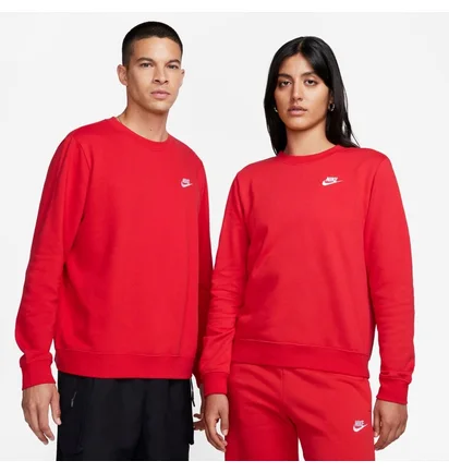 Свитшот женский Nike Sportswear Club Fleece Crewneck Sweatshirt Red DQ5473-657