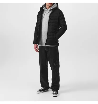 Куртка чоловіча Soulcal Micro Bubble Black 608830-03