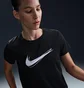 Футболка женская Nike One Swsh Hbr Dri-Fit Ss Black HJ2204-010