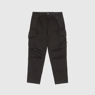 Штани чоловічі CP Company Stretch Sateen Loose Cargo Pants Black 15CMPA123A-005529G