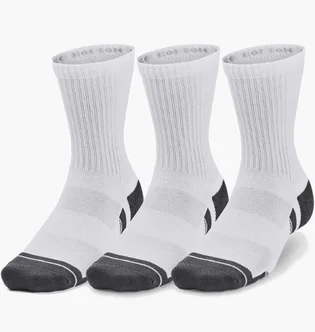 Шкарпетки унісекс Under Armour Performance Cotton White (3 пари) 1379530-100