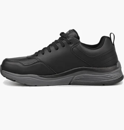 Кроссовки мужские Skechers Relaxed Fit Benago - Hombre Black 210021-BKGY