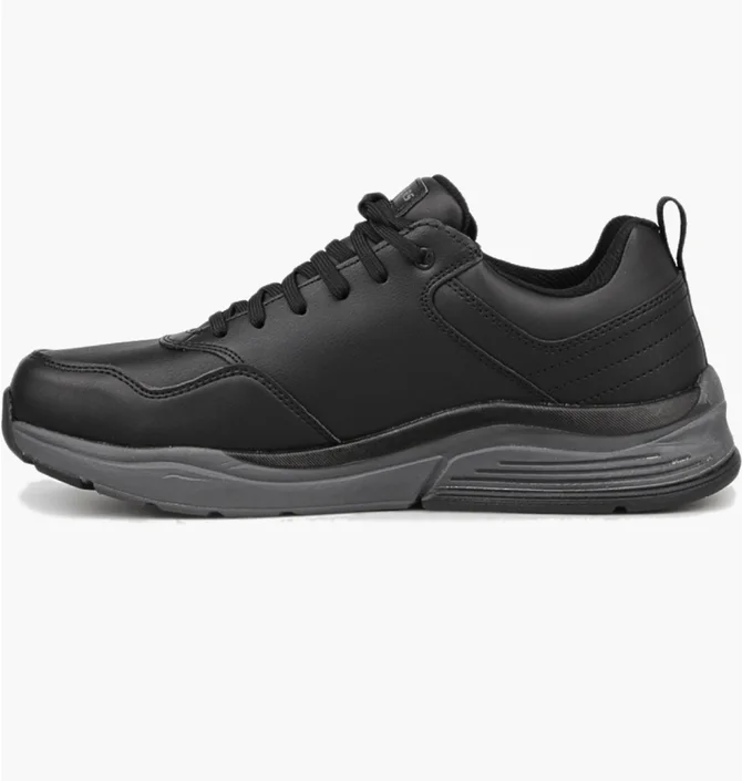 Кроссовки мужские Skechers Relaxed Fit Benago - Hombre Black 210021-BKGY