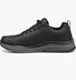 Кроссовки мужские Skechers Relaxed Fit Benago - Hombre Black 210021-BKGY