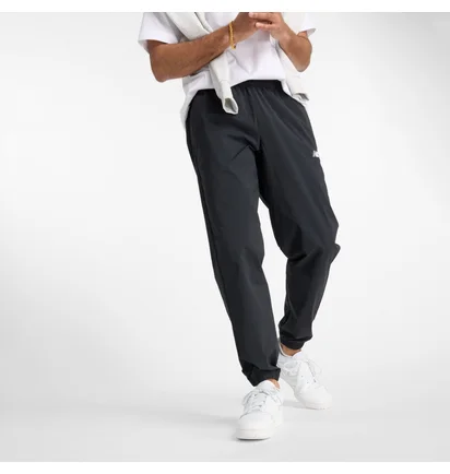 Штаны мужские New Balance Athletics Stretch Woven Jogger Black MP41510BK