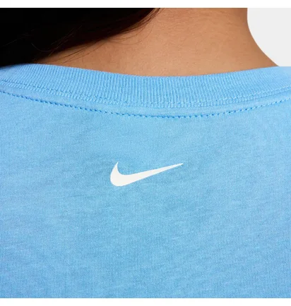 Футболка женская Nike W Crop Light Blue FZ4635-412