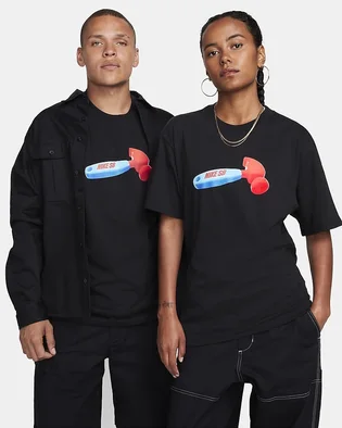 Футболка унисекс Nike T-Shirt Sb Black FJ1159-010