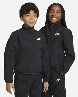 Спортивний костюм дитячий Nike K Nsw Tracksuit Wvn Qz Hbr Black FD3058-010