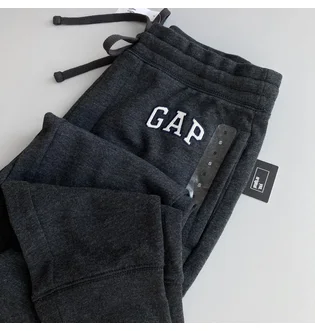 Штаны мужские Gap Logo Fleece Pants Charcoal Grey 221236011
